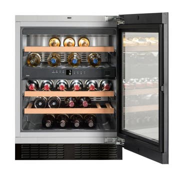 €2999 Liebherr UWTgb 1682-21 wijnkoeler Ingebouwd 34 fles, Ophalen of Verzenden, Nieuw, 160 cm of meer
