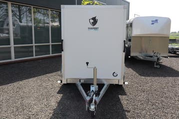 Hapert gesloten aanhangwagen enkelasser AANBIEDING, Auto diversen, Aanhangers en Bagagewagens, Ophalen, Nieuw