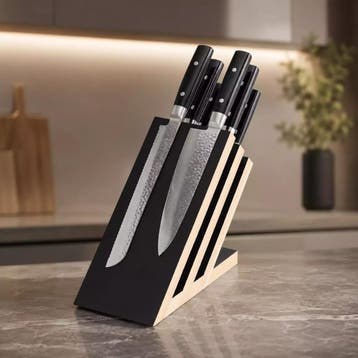 Yaxell Zen Messenset – 7-delig – Magnetisch Beukenhouten, Ophalen of Verzenden, Nieuw, Hout