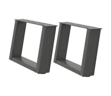 Industriele Tafelpoten Set | 50cm | Laatste Stuk!, Tafelpoot, Modern, Industrieel, Minder dan 50 cm, Zo goed als nieuw