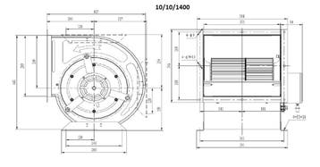 Combisteel Ventilator In Box | 3.800 M³/h | Ø400mm | 4.5a |, Ophalen of Verzenden, Nieuw