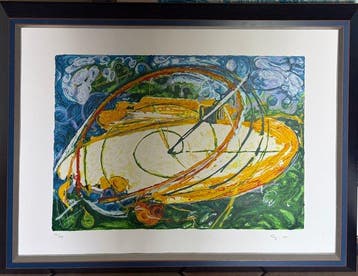 Mario Schifano (1934-1998) - Viaggio verso l’infinito