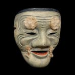 High Quality Signed Japan Wooden Noh Mask of “Chichinojou”