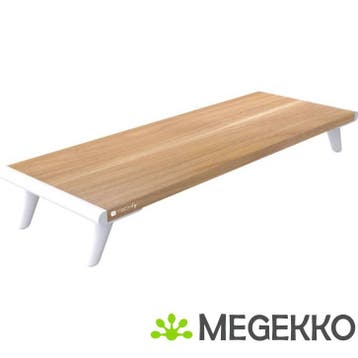 Techly ICA-MS 389 flat panel bureau steun Wit, Hout, Verzenden, Nieuw, Techly