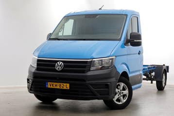Volkswagen Crafter 35 2.0 TDI E6 L4 WB 449cm Chassis Cabine, Gebruikt, Euro 6, Dealer onderhouden, Lease
