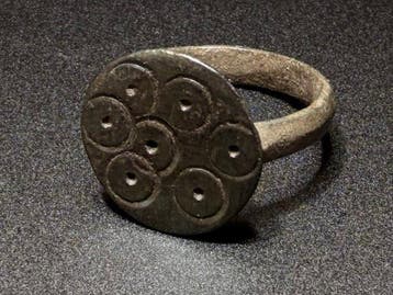 Oud-Romeins Brons Symbolische Ring, geïnspireerd op de