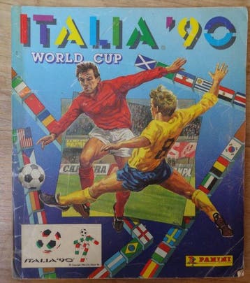 1990 Panini Italia 90 World Cup Paolo Rossi - 1 Compleet, Nieuw