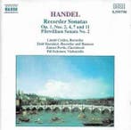 cd - Handel - Recorder Sonatas, Op. 1, Nos. 2, 4, 7 And 1..., Verzenden, Zo goed als nieuw