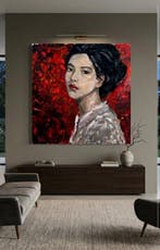 Tran Van Hieu (2001) - Regard Suspendu 80 80 cm