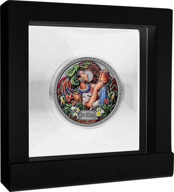 Ghana. 5 Cedis 2021 IX Cheel, 50g (.999)
