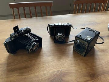 Zeiss Ikon Super Ikonta C (531/2), Kodak Six-20 Brownie E ,, Nieuw