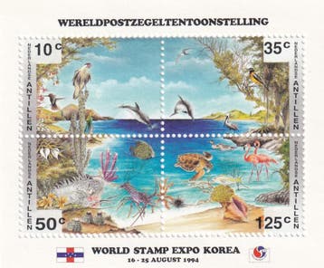Nederlandse Antillen - 1994 - Philakorea - Postfris, Postzegels en Munten, Postzegels | Nederlandse Antillen en Aruba, Verzenden