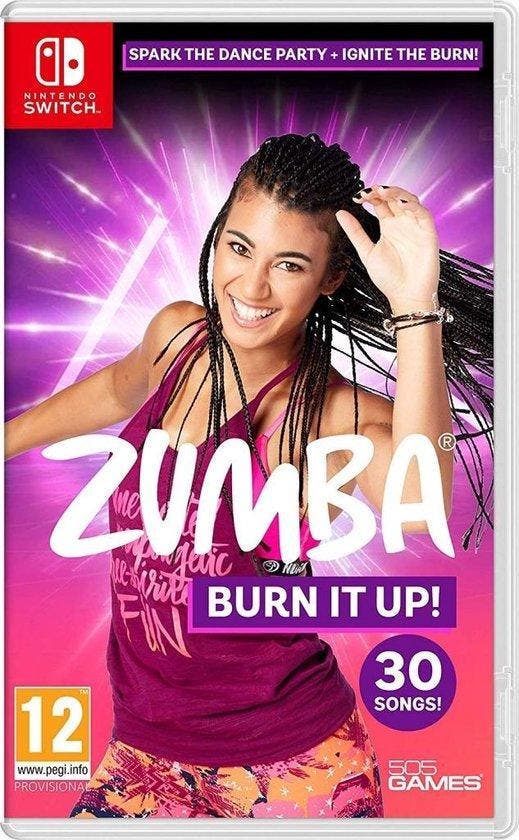 Switch Zumba Burn It Up, Spelcomputers en Games, Spelcomputers | Nintendo Switch, Zo goed als nieuw, Verzenden