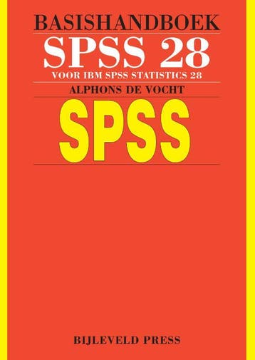 Basishandboek SPSS 28 9789055482788, Verzenden, Zo goed als nieuw
