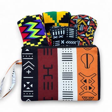Afrikaanse sokken / Afro socks set OHENEBA met tasje - Set v, Ophalen of Verzenden, Nieuw