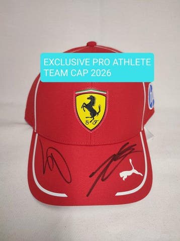 Ferrari HP - Leclerc & Hamilton - 2026 - Honkbalpet, Nieuw