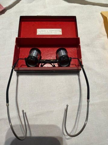 Loupe - Lunette-Loupe daprès Gullstrand - 1950-1960 -