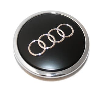 Originele Audi naafkap - zwart-mat, Ophalen of Verzenden, Nieuw