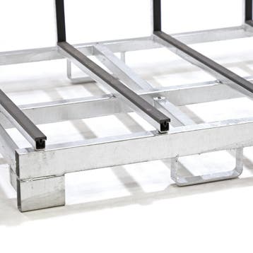 Glasbokken glastransportcontainer enkelzijdige belading, Ophalen of Verzenden