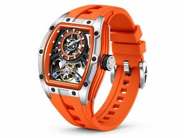 AKOR Le Locle - Azuréa II Orange | Montre automatique, Nieuw