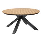 Ronde Tuintafel Arezzo Aluminium Ø 150 cm Lesli Living, Verzenden, Nieuw