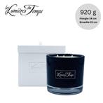 Geurkaars Glas Ambre Noire - 920 gr - Les Lumières du Temps, Ophalen of Verzenden, Nieuw