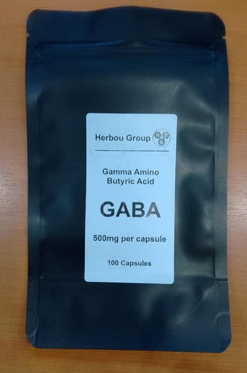 Gaba - 100 Capsules a 500mg, Verzenden, Nieuw, Poeder of Drank