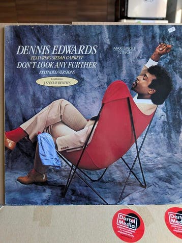 Dennis Edwards - Dont Look any Further (12 maxisingle), Ophalen of Verzenden, Gebruikt