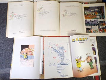 Sammy - 3x C + 2x B + 4x dédicace + ex-libris - 5 Album -, Boeken, Nieuw