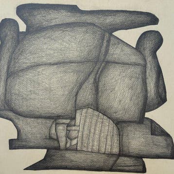 Joseph Sigrist (1941-1988) - Etude de Sculpture -