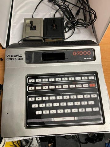 Philips - Videopac G7000 with joysticks ! ,vintage, Nieuw