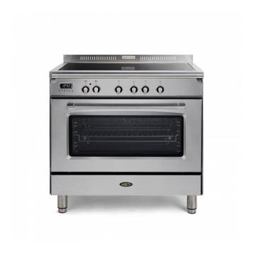 €2499 BORETTI CFBI901IX Fornuis, Ophalen of Verzenden, Nieuw