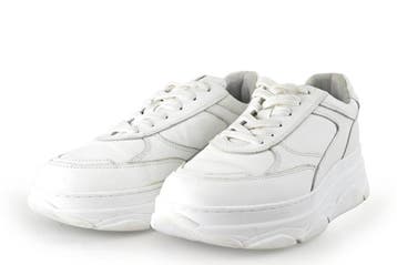 Manfield Sneakers in maat 40 Wit, Verzenden, Wit, Manfield, Sneakers of Gympen