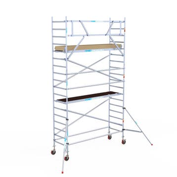 Basic rolsteiger 90 x 6,2m werkhoogte, Verzenden, Nieuw, Rolsteiger of Kamersteiger, 5 meter of hoger