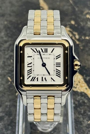 Cartier Panthère de Cartier Large - Gold/Steel - W2PN0016, Sieraden, Tassen en Uiterlijk, Horloges | Dames, Overige merken, Polshorloge