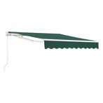 Zonnescherm Bitonto luifel handbediend met knikarm 350x250 c, Verzenden, Nieuw