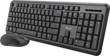 Trust ODY - Draadloos toetsenbord en muis - Qwerty, Verzenden, Nieuw