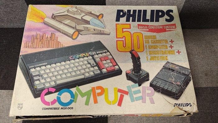 Philips - MSX - Computer Philips MSX compatibile -, Spelcomputers en Games, Spelcomputers | Overige Accessoires