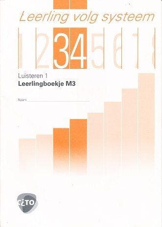 LOVS Leerlingenboekje M3, Luisteren 1 (per stuk), Verzenden, Nieuw