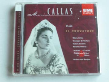 Verdi - Il Trovatore / Maria Callas, Herbert von Karajan, Ophalen of Verzenden, Zo goed als nieuw