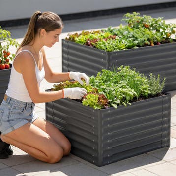 Verhoogde plantenbak Blomma verzinkt, verschillende maten, Verzenden, Nieuw