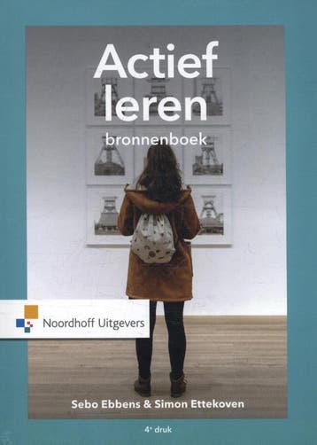 dropship Actief leren: bronnenboek / Vast Boek / Noordhoff, Verzenden, Zo goed als nieuw, Sebo Ebbens
