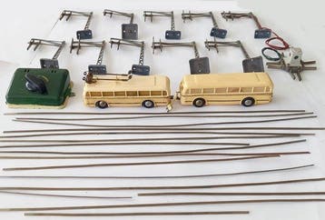Eheim 1:87 - Modelbus (15) - Trolleybus met aanhangwagen en, Nieuw