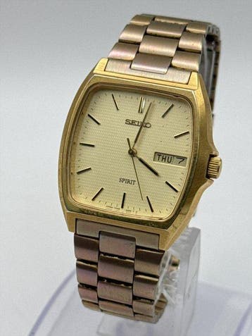 Seiko - Spirit Quartz Day-Date - Zonder minimumprijs -
