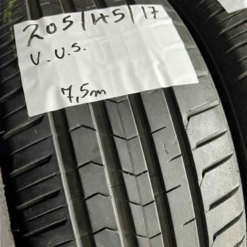 2 x Vredestein 205-45-17 Zomerbanden 7,5mm, Gebruikt, 17 inch, Band(en), Personenwagen