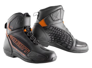 Bogotto GPX Motorschoenen Zwart Oranje, Laarzen, Nieuw met kaartje, Bogotto, Heren