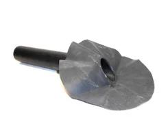 EPDM dakdoorvoer onderuitloop 75x300mm, 45Â°, Nieuw, Minder dan 5 m², Dakisolatie