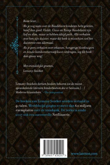 Het duistere derde boek / Lemony Snickets afschuwelijke, Boeken, Verzenden, Gelezen, Lemony Snicket
