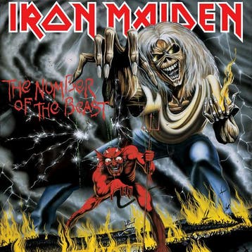 Iron Maiden - The Number Of The Beast / Beast Over Hammersmi, Ophalen of Verzenden, Gebruikt