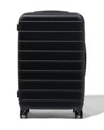HEMA Koffer ABS 43x25x66 zwart met TSA slot, Verzenden, Nieuw